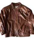 Di Capra Leather Bomber