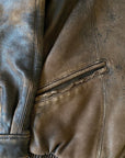 Dumas Leather Bomber