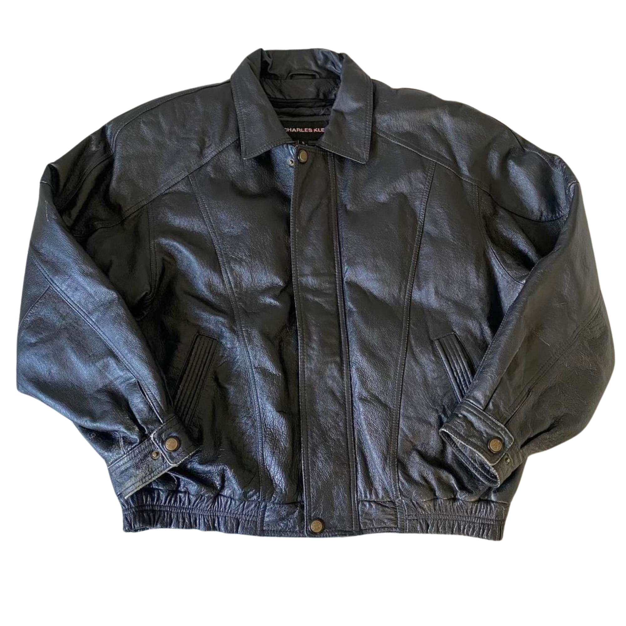 Charles Leather Bomber